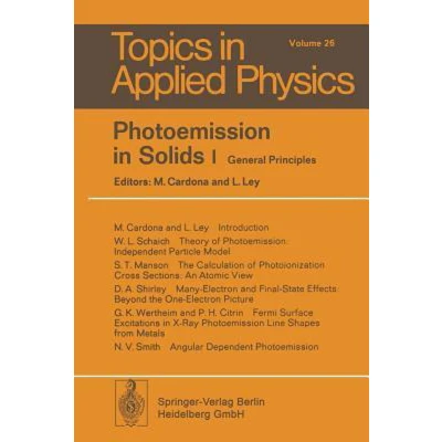 Afbeelding van Photoemission in Solids I