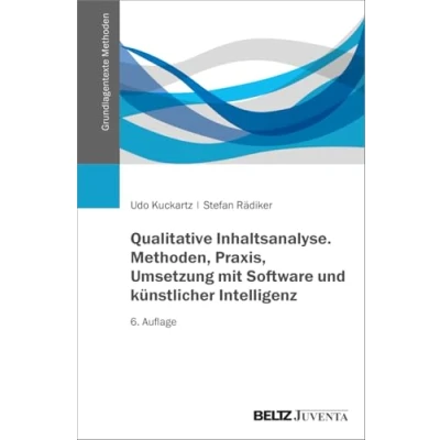 Afbeelding van Qualitative Inhaltsanalyse. Methoden, Praxis, Umsetzung mit Software und künstlicher Intelligenz