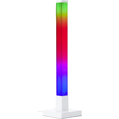 Afbeelding van Brilliant Neele Tafellamp 50 cm LED 3W RGB Dimbaar Muzieksensor Afstandsbediening Zwart