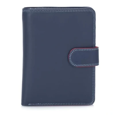 Afbeelding van Mywalit Large Snap Wallet Zip Purse damesportemonnee Royal