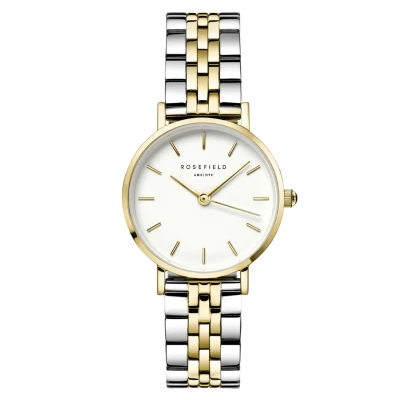 Afbeelding van Rosefield dames The Small Edit Duo horloge 26SGD 269 in de kleur Goud