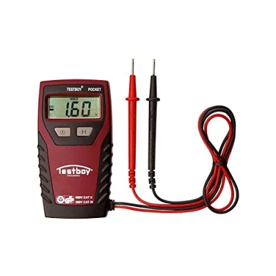 Afbeelding van Testboy Profi III LCD Tweepolige spanningstester CAT IV 1000 V LCD, Akoestisch, Vibratie