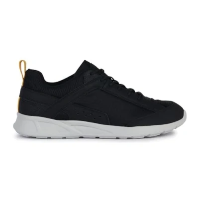 Afbeelding van Geox U Sanzio C Sneakers voor heren, zwart.