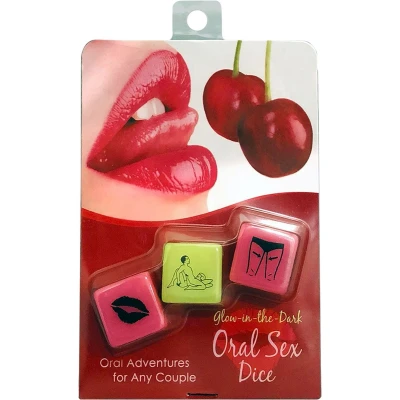 Afbeelding van Glow In The Dark Dobbelstenen Oral Sex