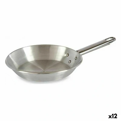 Afbeelding van Pan Ø 18 cm Zilverkleurig Aluminium (12 Stuks)