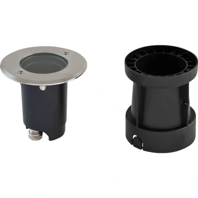 Afbeelding van EVN Lichttechnik 679235 LED vloerinbouwlamp GU10 Hoogvoltage halogeenlamp RVS