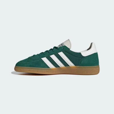 Afbeelding van adidas Originals Handball Spezial Sneakers laag, Maat: 44 2/3, Collegiate green cloud white chalk Leer en textiel