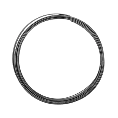 Afbeelding van Vaessen Creative Platte draad van aluminium, 10 x 1 mm, 2,5 m, antraciet
