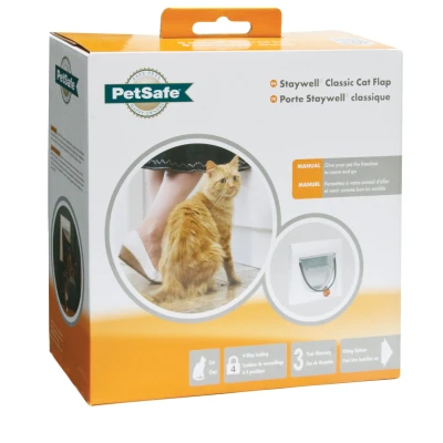 Afbeelding van Petsafe Staywell klassiek kattenluik wit