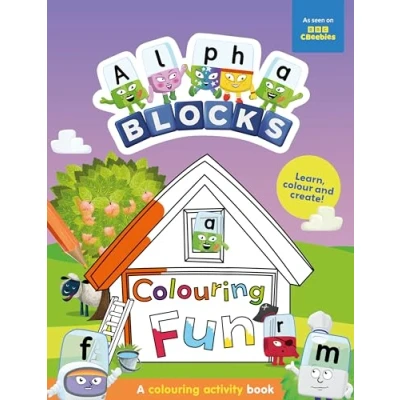 Afbeelding van Numberblocks Colouring Books Alphablocks Fun: A Activity Book
