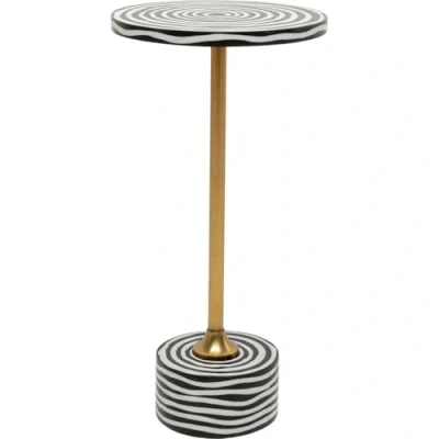 Afbeelding van Bijzettafel Domero Swirl 25cm Kare Design