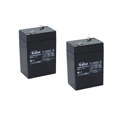 Afbeelding van Kaise Technologies Loodbatterij AGM VRLA 6 V 4,5 Ah/model KB645 F1 / 2 stuks