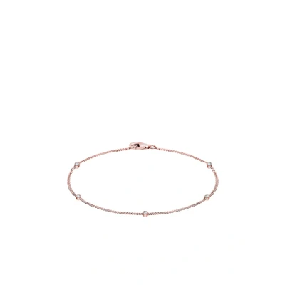 Afbeelding van Elli Crystal Statement Armband, Dames, Maat: 18, Roségold