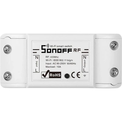 Afbeelding van Slimme schakelaar WiFi + RF 433 Sonoff R2 (NIEUW)
