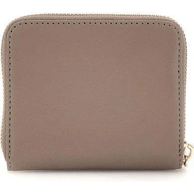 Afbeelding van GUESS Portemonnee Laurel SLG Small Zip Around Wallet Dark Taupe