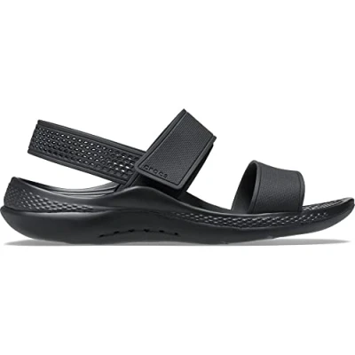 Afbeelding van Crocs Literide 360 Sandalen, Dames, Maat: 42/43, Black Kunststof