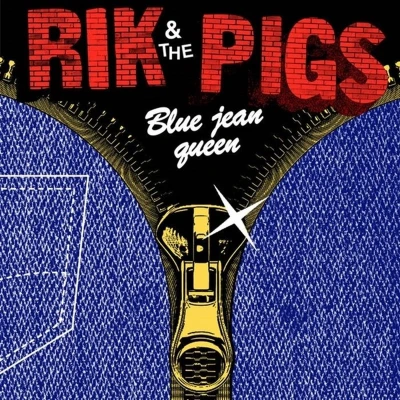 Afbeelding van Rik And The Pigs Blue Jean Queen (7&quot; Vinyl Single)