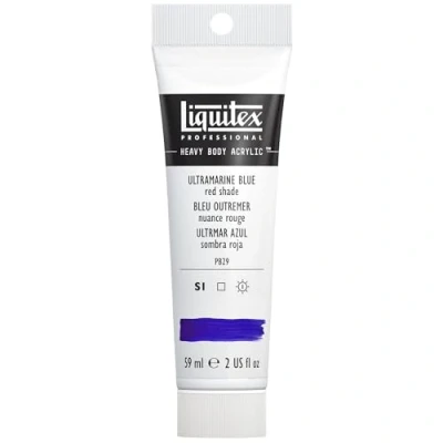 Afbeelding van Liquitex Professional Heavy Body acryl 59 ml ultramarijnblauw rode tint serie 1A