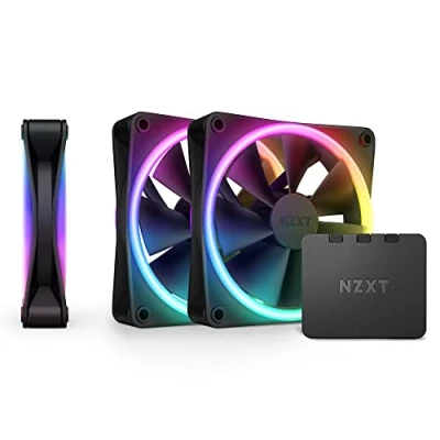 Afbeelding van NZXT F120 RGB Duo Triple pack Zwart 120mm