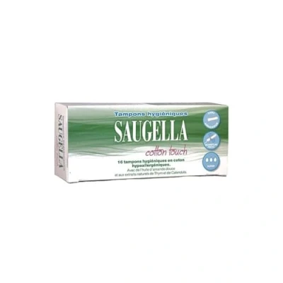 Afbeelding van Saugella Cotton Touch 16 Super Hygiënische Tampons