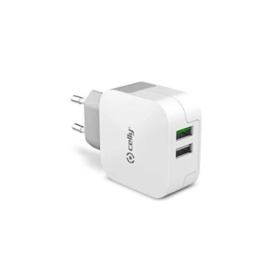 Afbeelding van Celly ProPower USB A 17W Wandoplader Kleurloos Powerbanks, Batterijladers &amp; Kabels