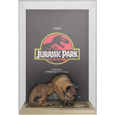 Afbeelding van Funko Pop! Movie Poster: Jurassic Park Tyrannosaurus Rex &amp; Velocraptor