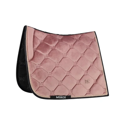 Image de Mrs. Ros Tapis de Selle Charmer Dressage Taupe Velvet Full