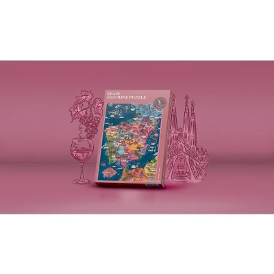 Afbeelding van Spain Wine Puzzle 1000 stuks 48 x 68 cm