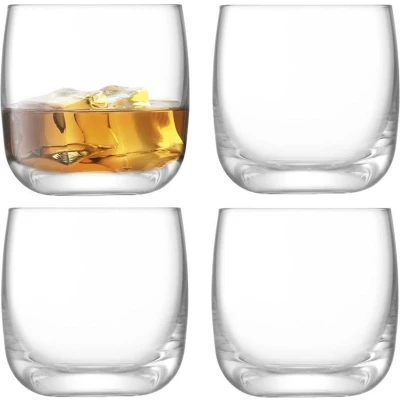 Afbeelding van L.S.A. Borough Tumbler Glas 300 ml Set van 4 Stuks Transparent / Glass