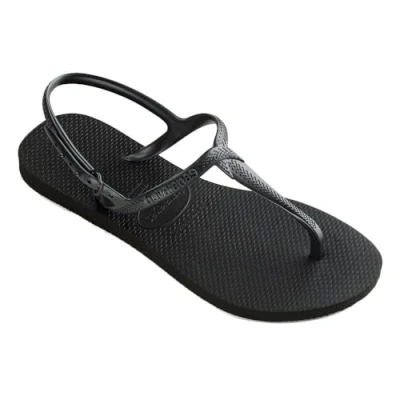 Afbeelding van Havaianas Twist Teensandalen voor kinderen, Maat: 27 28, Black Kunststof/ nylon