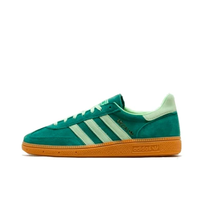 Afbeelding van adidas Originals Handball Spezial Sneakers laag, Dames, Maat: 40 2/3, Collegiate green/semi green spark Veloursleer