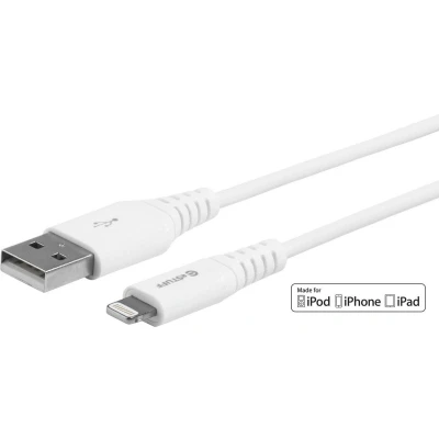 Afbeelding van eSTUFF ES601004 Lightning kabel 0,15 m Wit