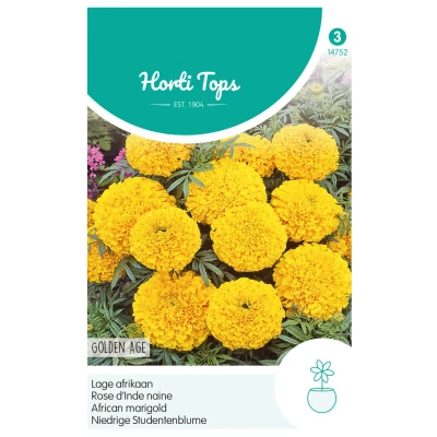 Afbeelding van Tagetes Erecta Nana Golden Age Hortitops
