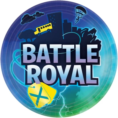 Afbeelding van Fortnite Battle Royal borden 23cm 8 stuks