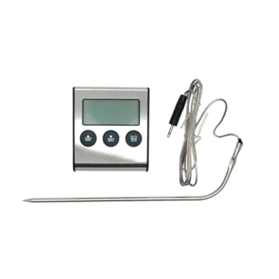 Afbeelding van Fackelmann 63805 digitale kookthermometer met sonde, thermo kooksonde, thermometer, ABS, 7 x 6,2 cm