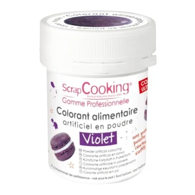 Image de SCRAP COOKING Colorant Artificiel en Poudre Violet 5 g Alimentaire pour Pâtisseries, Desserts 4031
