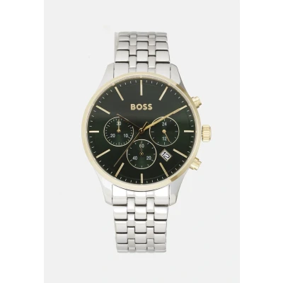 Afbeelding van HUGO BOSS heren Avery horloge HB1514159 in de kleur Zilver