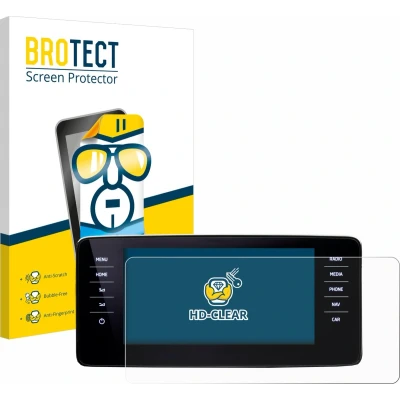 Afbeelding van BROTECT Screenprotector voor Skoda Kamiq 2021 Folie Beschermfolie transparant