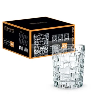 Afbeelding van Spiegelau &amp; Nachtmann 92076, 4 delige whiskybekerset, Bossa Nova,9 x 9 10 cm,Transparant