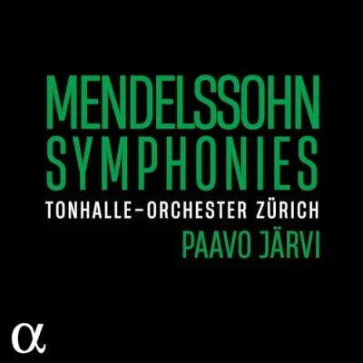 Afbeelding van Tonhalle Orchester Zurich, Paavo Järvi Mendelssohn: Symphonies (4 CD)