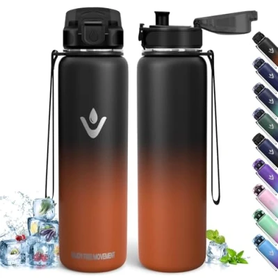 Afbeelding van thermische fles, 500 ml, BPA vrij, dubbelwandige isolatie, thermosfles voor kinderen, roestvrij staal 18/8, drinkfles van sport, school,