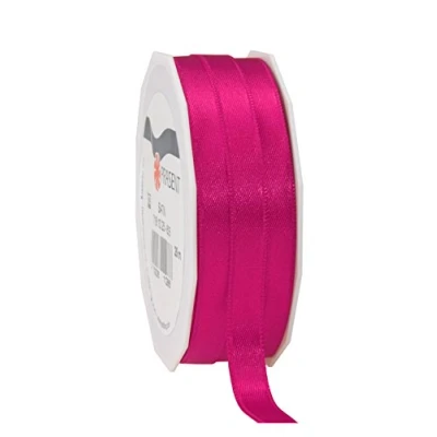 Afbeelding van dit Pattberg Cadeaulint satijnen lint magenta 25 meter voor geschenkverpakking 1 cm breed decoratief geschenken elke gelegenheid