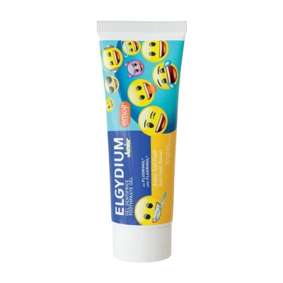 Afbeelding van Elgydium Junior Tandpasta Gel 7/12 Jaar Emoji Aroma Tutti Frutti 50 ml