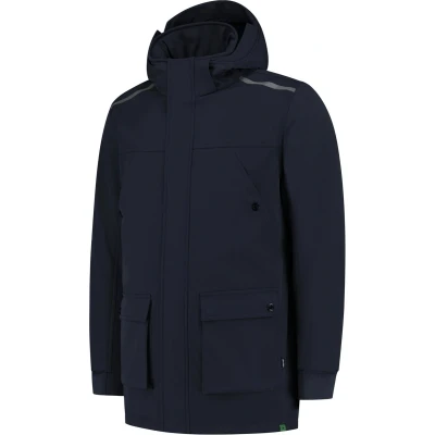 Afbeelding van Tricorp Winter Softshell Parka Rewear 402713 Inkt