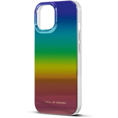 Afbeelding van iDeal of Sweden Hoesje Geschikt voor iPhone 15 Mirror Case Meerkleurig