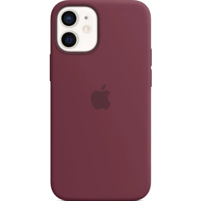 Afbeelding van Apple origineel Silicone MagSafe Case iPhone 12 Mini Plum MHKQ3ZM/A