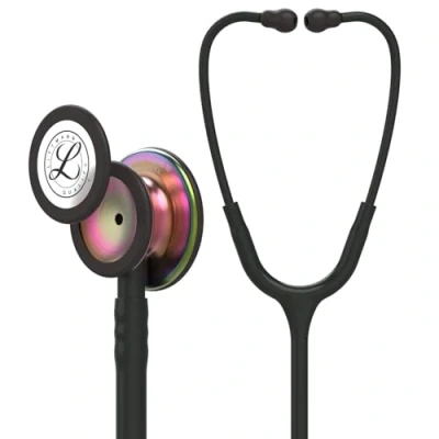 Image de 3M Littmann Stéthoscope de Surveillance Classic III, Tubulure Noire, Rainbow Edition, 69 cm, 5870