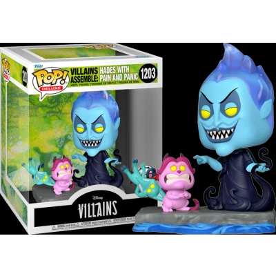 Afbeelding van Funko Pop! Disney Villains Assemble Hades with Pain &amp; Panic Deluxe Diorama