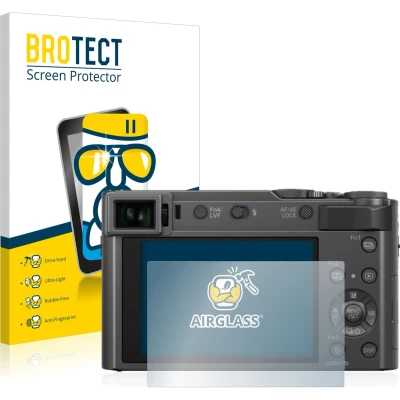 Afbeelding van BROTECT Screenprotector voor Panasonic Lumix DC TZ200 Folie Beschermfolie Beschermglas transparant
