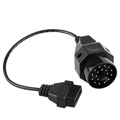 Afbeelding van Aramox 20pin naar 16pin OBD2 Circulaire Diagnostic Scanner Adapter Kabel voor E36 E38 E39 E46 E53 X5 Z3